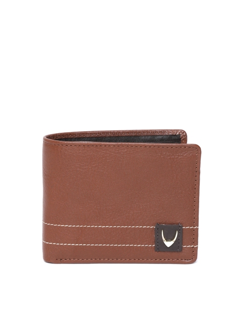 

Hidesign Men Brown Solid Leather Two Fold Wallet