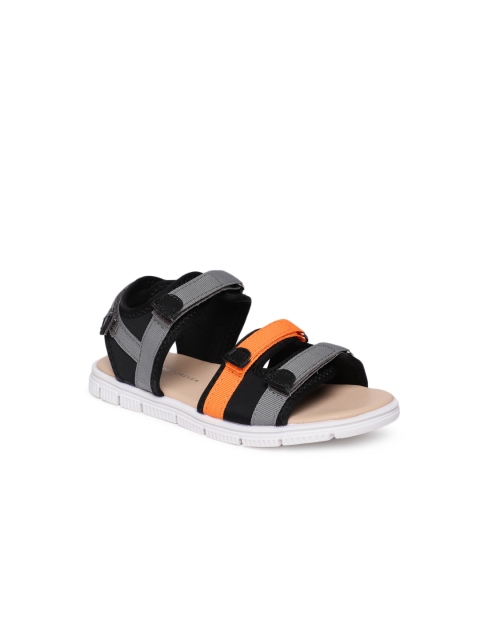 

Fame Forever by Lifestyle Boys Black & Grey Comfort Sandals