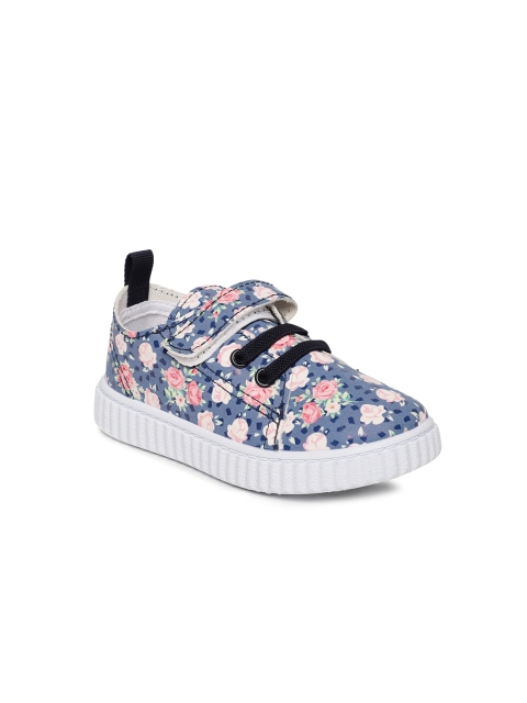 

Fame Forever by Lifestyle Girls Blue Printed Sneakers