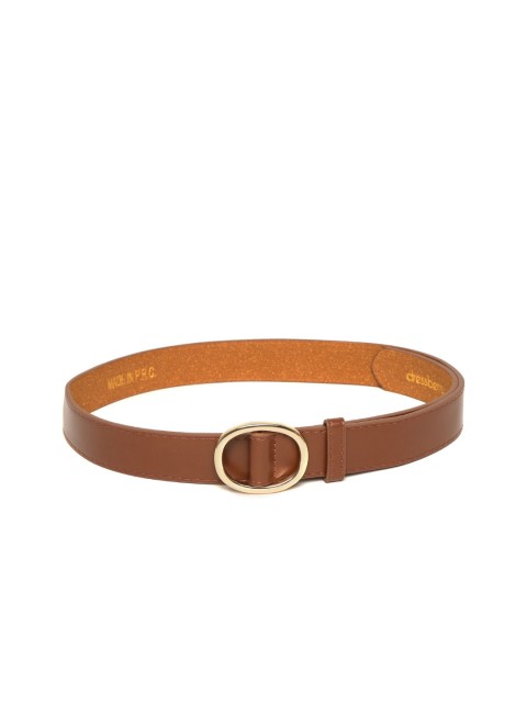 

DressBerry Women Brown Solid Belt