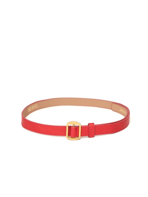 

DressBerry Women Red Solid Belt