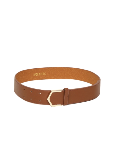 

DressBerry Women Brown Solid Belt