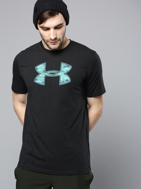 

Black Printed Big Logo T-Shirt