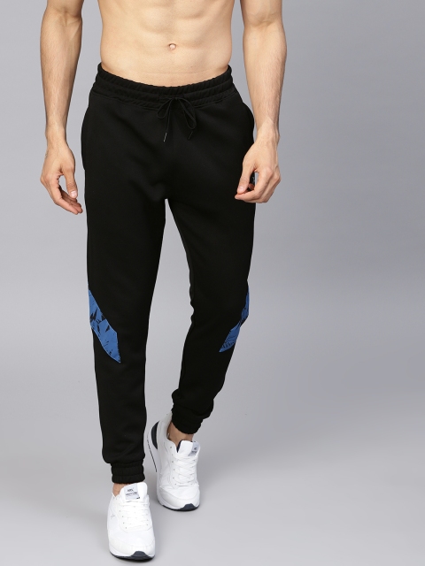 

HRX by Hrithik Roshan Men Black Slim Fit Rapid Dry Running Joggers