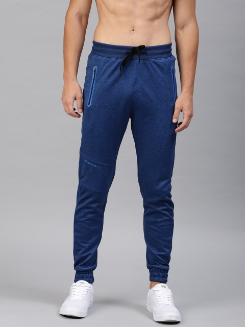 

HRX by Hrithik Roshan Men Blue & Black Rapid Dry Slim fit Running Track Pants