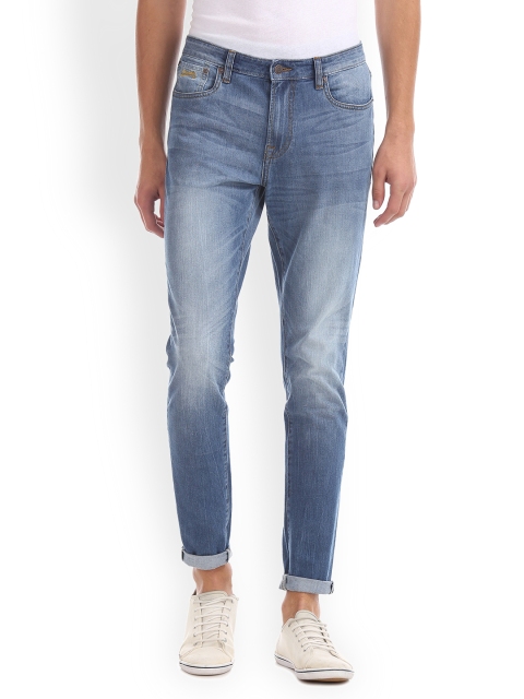 

Aeropostale Men Blue Slim Fit Mid-Rise Clean Look Jeans