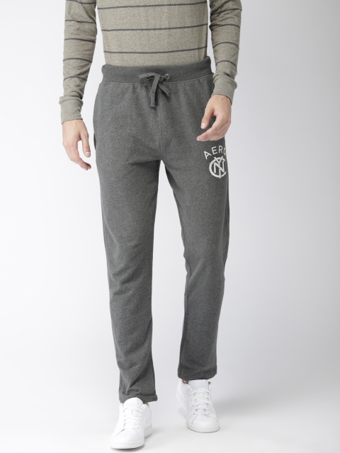 

Aeropostale Men Grey Skinny Fit Solid Track Pants