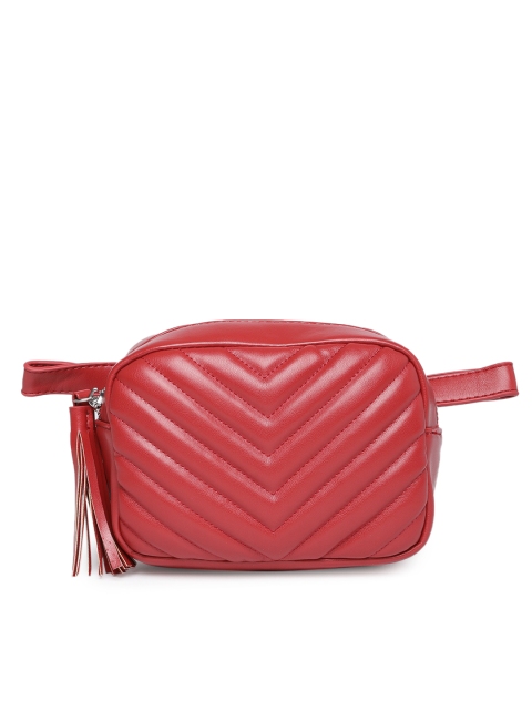 

FOREVER 21 Red Solid Sling Bag