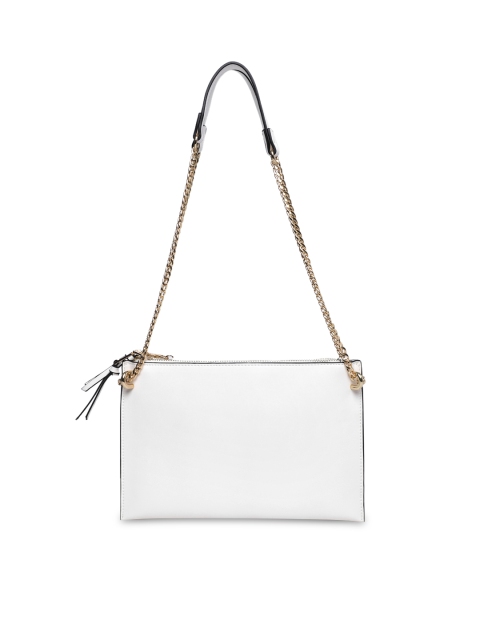 

FOREVER 21 White Solid Shoulder Bag