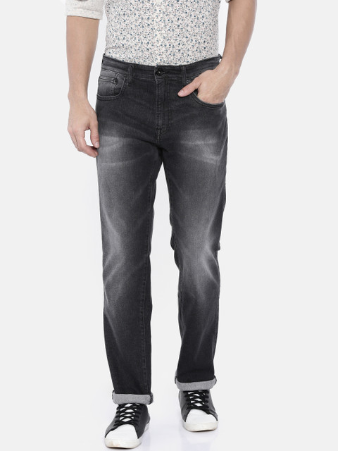 

Pepe Jeans Men Black Holborne Regular Fit Low-Rise Clean Look Stretchable Jeans