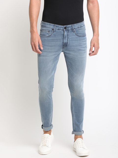 

Pepe Jeans Men Blue Slim Fit Low-Rise Light Fade Jeans