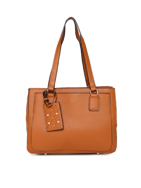 

CODE by Lifestyle Tan Brown Solid Shoulder Bag