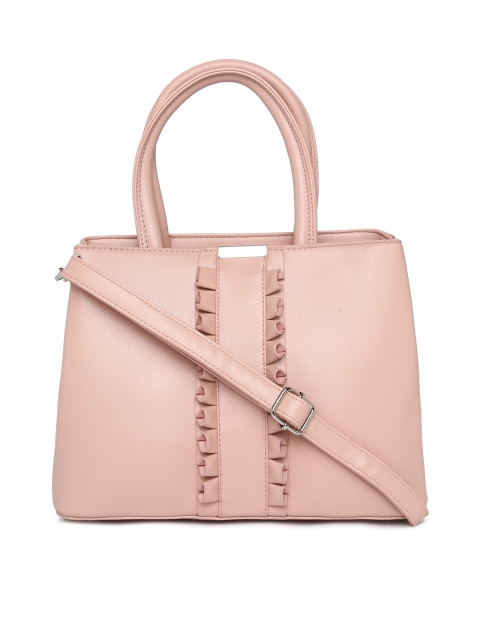 

CODE by Lifestyle Pink Solid Handheld Bag