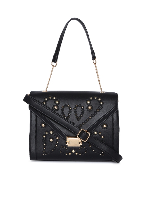 

CODE by Lifestyle Black Embellished Satchel