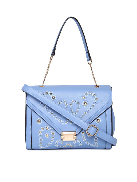 

CODE by Lifestyle Blue Embellished Shoulder Bag