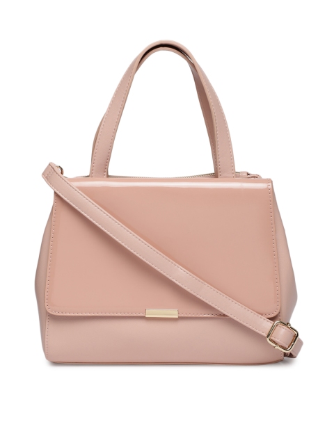 

CODE by Lifestyle Pink Solid Handheld Bag