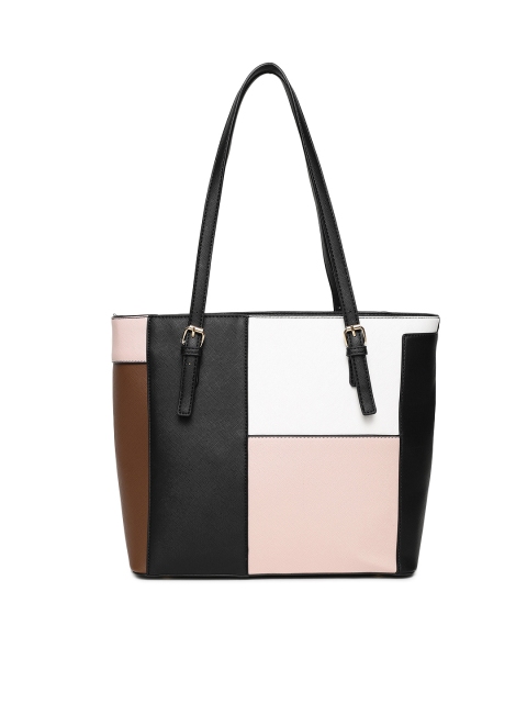 

CODE by Lifestyle Pink & White Colourblocked Shoulder Bag