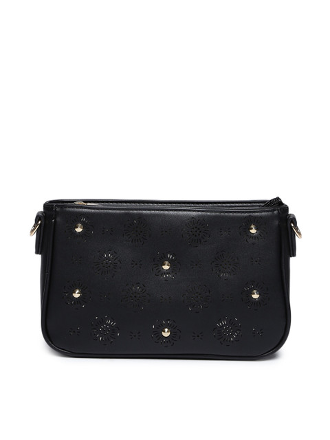 

CODE by Lifestyle Black Embellished Sling Bag