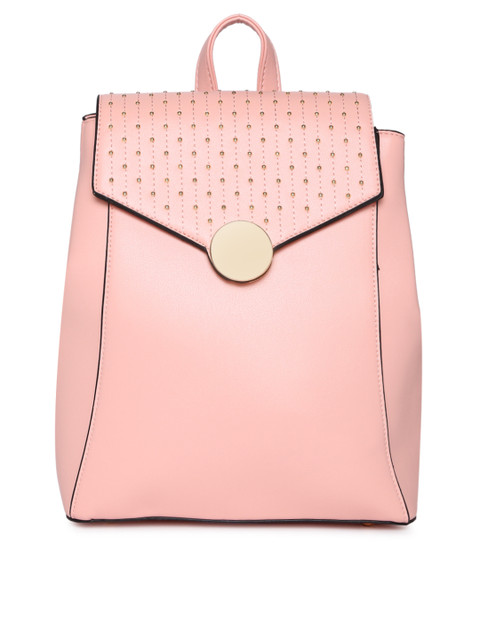 

CODE by Lifestyle Women Pink Solid Backpack