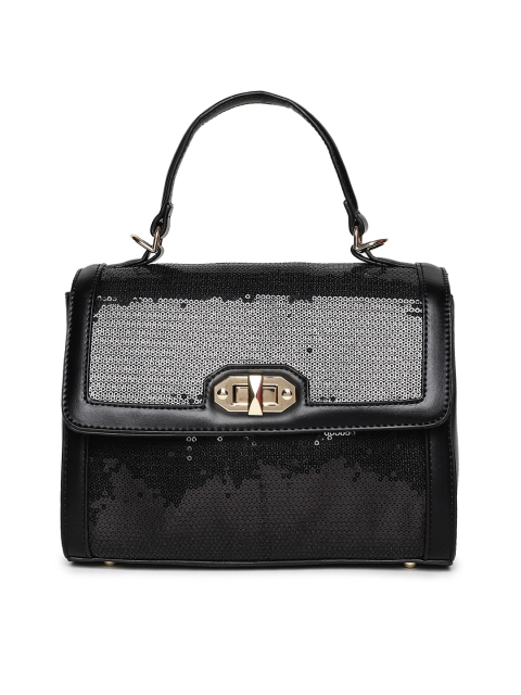 

Ginger by Lifestyle Black Embellished Satchel