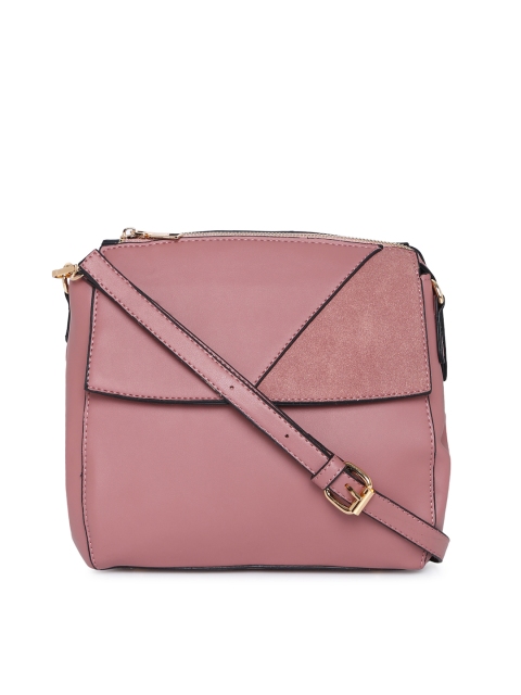 

CODE by Lifestyle Pink Solid Sling Bag