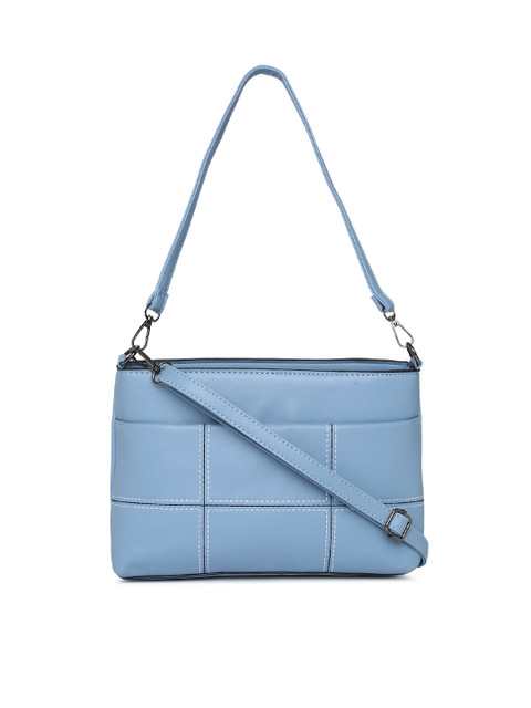 

CODE by Lifestyle Blue Self Design Shoulder Bag