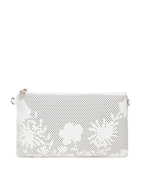 

Ginger by Lifestyle White Solid Sling Bag