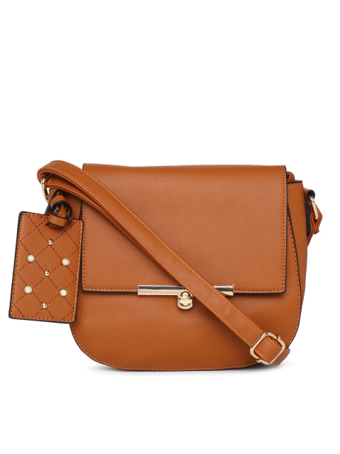 

CODE by Lifestyle Tan Brown Solid Sling Bag