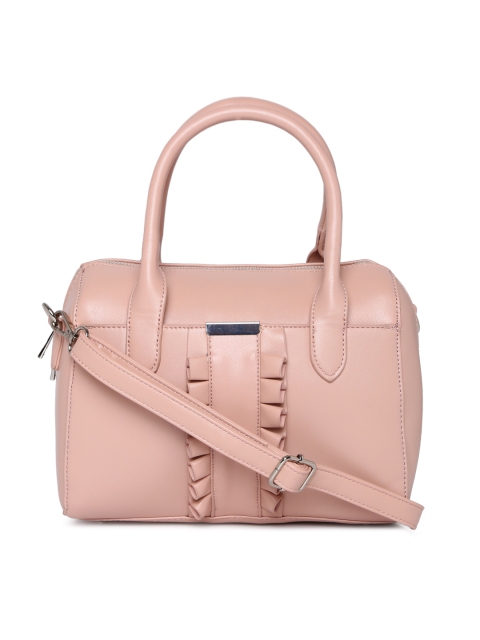 

CODE by Lifestyle Pink Solid Handheld Bag