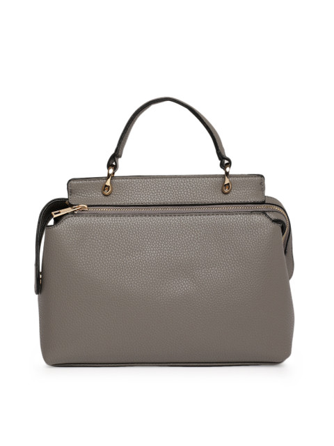 

CODE by Lifestyle Grey Solid Handheld Bag