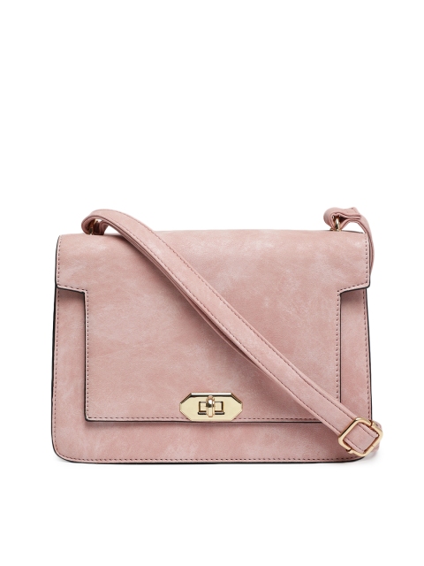 

Ginger by Lifestyle Pink Solid Shoulder Bag