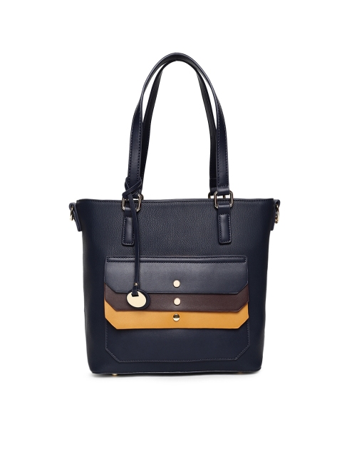 

CODE by Lifestyle Navy Blue Solid Shoulder Bag