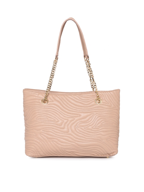 

CODE by Lifestyle Beige Textured Shoulder Bag