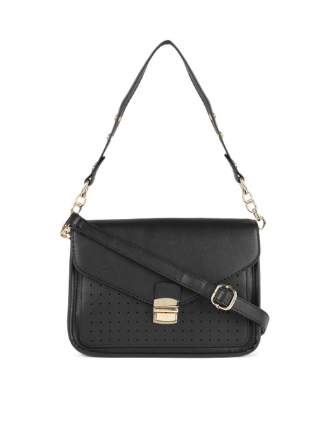 

CODE by Lifestyle Black Solid Handheld Bag
