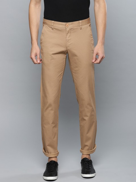 

Louis Philippe Sport Men Khaki Steven Slim Fit Solid Regular Trousers