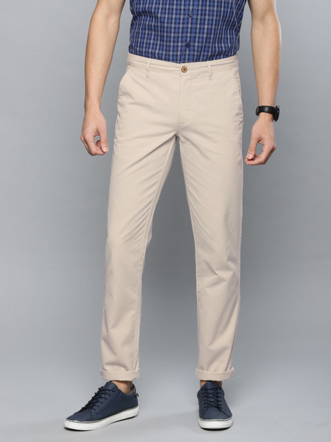 

Louis Philippe Sport Men Beige Steven Slim Fit Solid Chinos