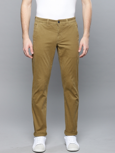 

Louis Philippe Sport Men Khaki Slim Fit Solid Regular Trousers