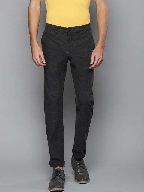 

Louis Philippe Sport Men Grey Slim Fit Solid Regular Trousers