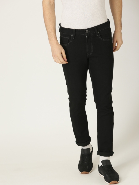 

United Colors of Benetton Men Black Skinny Fit Mid-Rise Clean Look Stretchable Jeans