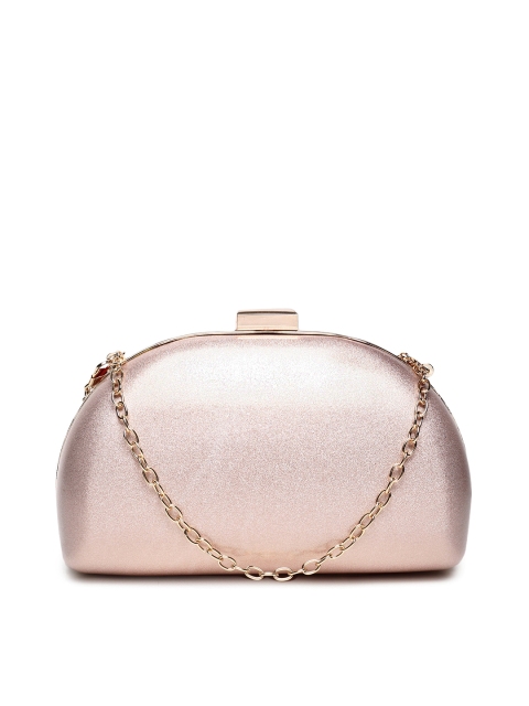 

CODE by Lifestyle Muted Gold-Toned Box Clutch