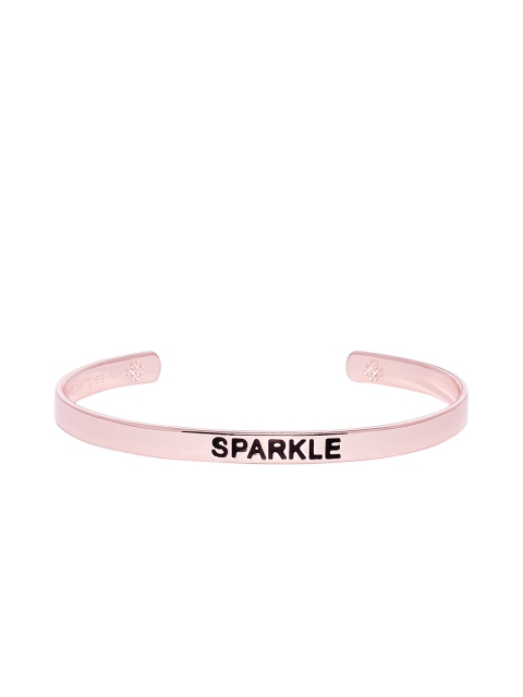 

Pipa Bella Limited Edition Rose Gold Plated Sparkle Resolution Karma Bangle