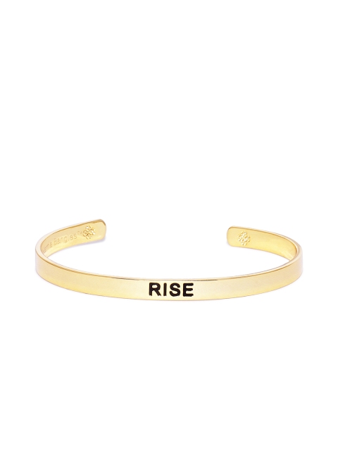 

Pipa Bella Gold-Plated Limited Edition Rise Resolution Karma Bangle