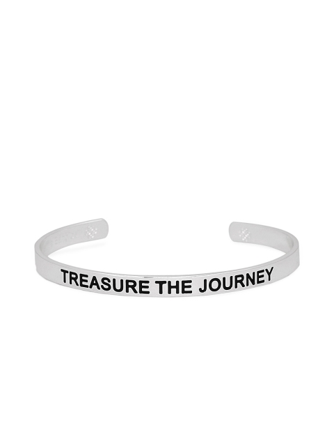 

Pipa Bella Limited Edition 925 Sterling Silver Plated Treasure The Journey Resolution Karma Bangle