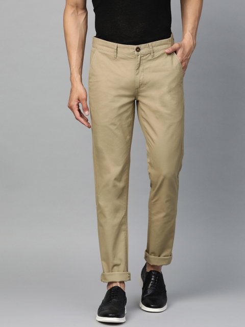

Arrow Sport Men Khaki Twill Weaved Chrysler Regular Fit Solid Chinos