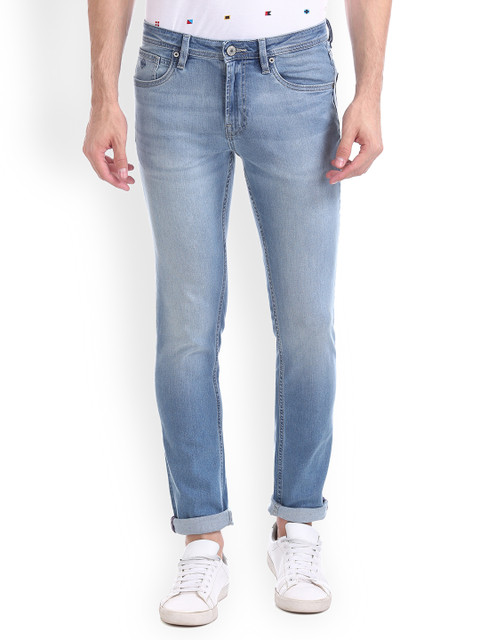 

Arrow Sport Men Blue Skinny Fit Mid-Rise Clean Look Stretchable Jeans