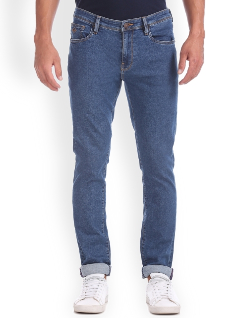 

Arrow Sport Men Navy Blue Slim Fit Mid-Rise Clean Look Jeans