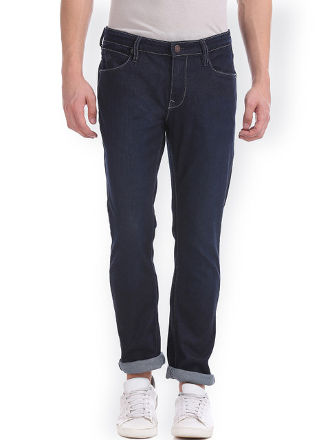 

Arrow Sport Men Navy Blue Slim Fit Mid-Rise Clean Look Jeans