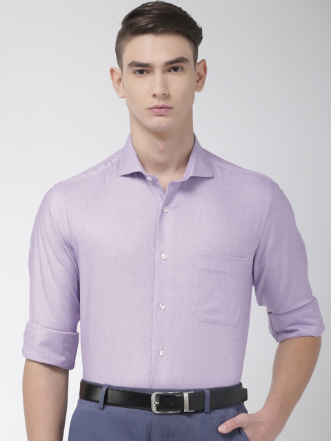 

Arrow Men Lavender & White Regular Fit Printed Formal Shirt