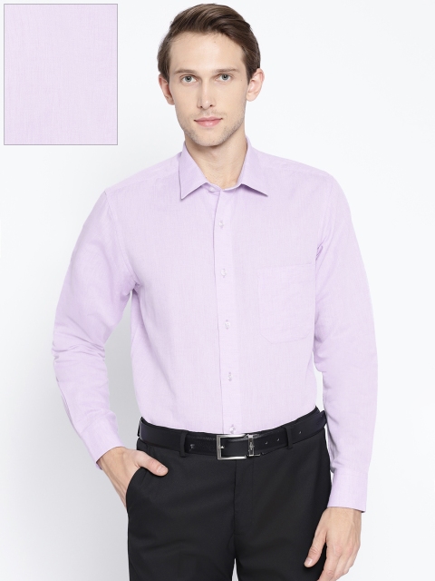 

Arrow Men Lavender Regular Fit Solid Formal Shirt