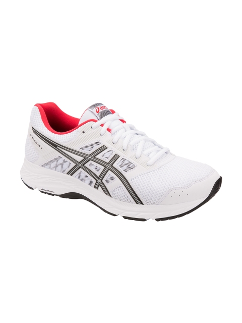 

ASICS Men White GEL-CONTEND 5 Running Shoes